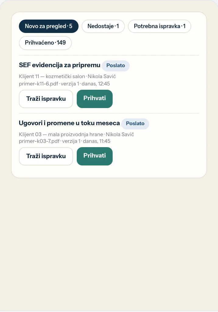 Dokumenti za pregled